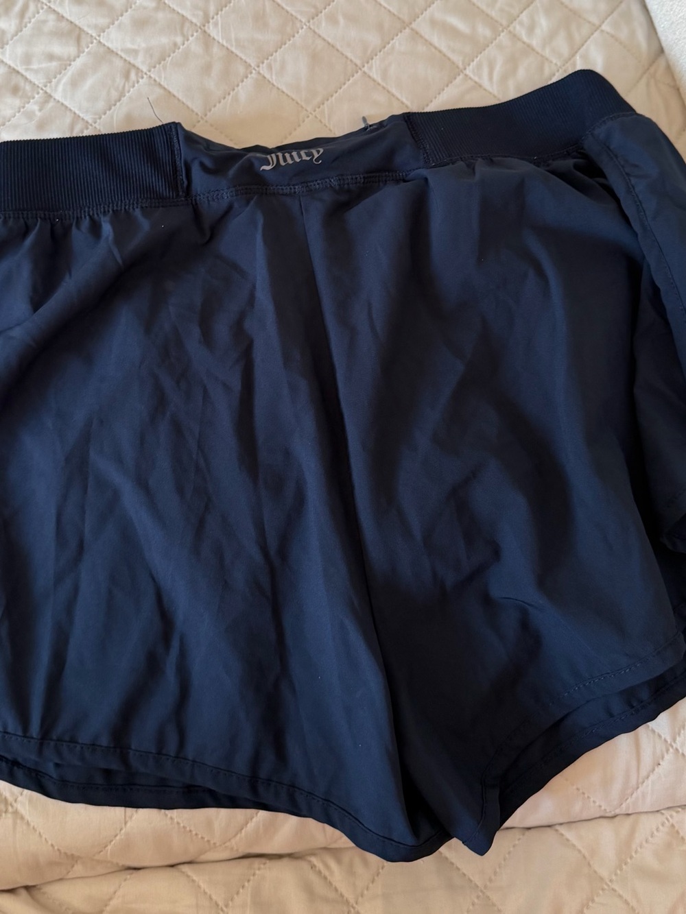 Juicy Couture Men's Navy Athletic Shorts
